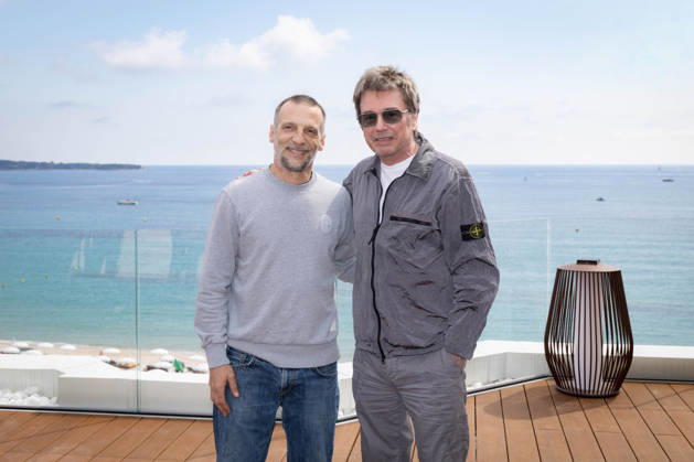 2nd World AI Film Festival - Photocall - Cannes Mathieu Kassovitz and Jean-Michel Jarre attend the photocall of the 2nd World AI Film Festival (WAIFF) at the Marriott hotel in Cannes. France on April 21, 2026. Photo by Shootpix ABACAPRESS.COM Cannes France  Copyright: xShootpix ABACAx