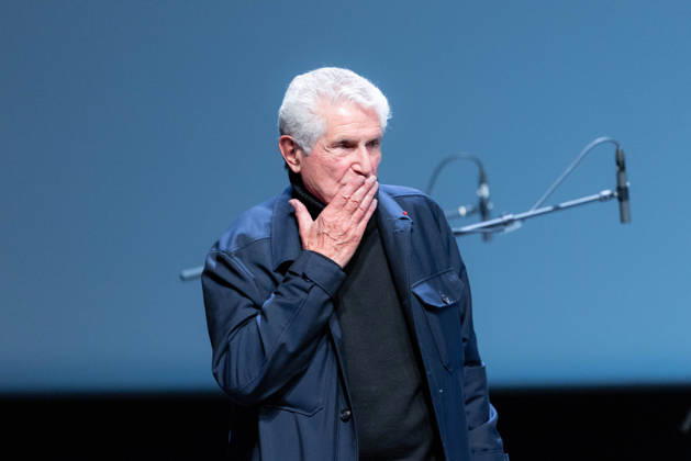 2nd World AI Film Festival Opening Ceremony - Cannes Claude Lelouch receives an Honorary Prize during the 2nd World AI Film Festival (WAIFF) opening ceremony at the Palais des Festivals in Cannes. France on April 21, 2026. Photo by Shootpix ABACAPRESS.COM Cannes France  Copyright: xShootpix ABACAx