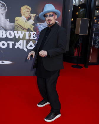 David Bowie: You re Not Alone Premiere at Lightroom in Kings Cross, London on 21 04 2026 Boy George attending the David Bowie: You re Not Alone Premiere at Lightroom in Kings Cross, London, United Kingdom, Credit:Cat Morley Avalon United Kingdom, London, Kings Cross  Copyright: xCatxMorleyx xAvalonx 1093366906