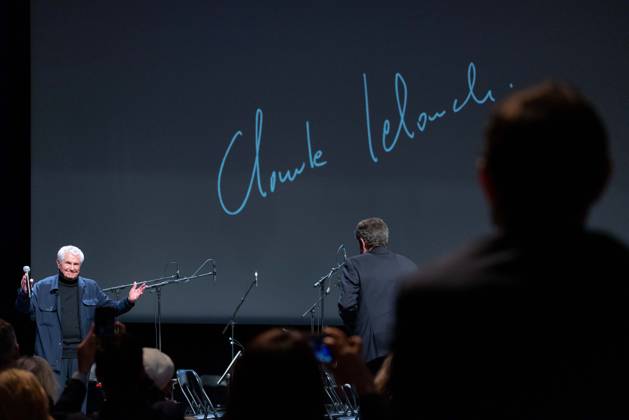 2nd World AI Film Festival Opening Ceremony - Cannes Claude Lelouch receives an Honorary Prize during the 2nd World AI Film Festival (WAIFF) opening ceremony at the Palais des Festivals in Cannes. France on April 21, 2026. Photo by Shootpix ABACAPRESS.COM Cannes France  Copyright: xShootpix ABACAx