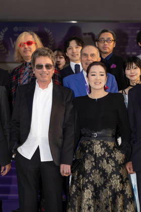 2nd World AI Film Festival Opening ceremony photocall - Cannes Jean-Michel Jarre, Gong Li attend the 2nd World AI Film Festival (WAIFF) opening ceremony photocall at the Palais des Festivals in Cannes, France on April 21, 2026. Photo by Shootpix ABACAPRESS.COM Cannes France  Copyright: xShootpix ABACAx