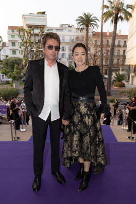 2nd World AI Film Festival Opening ceremony photocall - Cannes Jean-Michel Jarre, Gong Li attend the 2nd World AI Film Festival (WAIFF) opening ceremony photocall at the Palais des Festivals in Cannes, France on April 21, 2026. Photo by Shootpix ABACAPRESS.COM Cannes France  Copyright: xShootpix ABACAx