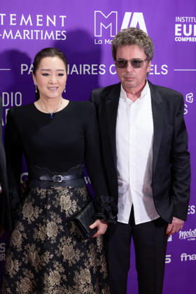 2nd World AI Film Festival Opening ceremony photocall - Cannes Jean-Michel Jarre, Gong Li attend the 2nd World AI Film Festival (WAIFF) opening ceremony photocall at the Palais des Festivals in Cannes, France on April 21, 2026. Photo by Shootpix ABACAPRESS.COM Cannes France  Copyright: xShootpix ABACAx