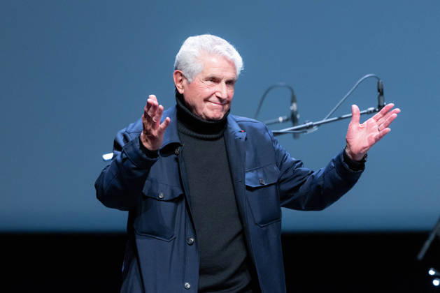 2nd World AI Film Festival Opening Ceremony - Cannes Claude Lelouch receives an Honorary Prize during the 2nd World AI Film Festival (WAIFF) opening ceremony at the Palais des Festivals in Cannes. France on April 21, 2026. Photo by Shootpix ABACAPRESS.COM Cannes France  Copyright: xShootpix ABACAx