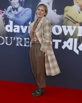 David Bowie: You re Not Alone Premiere at Lightroom in Kings Cross, London on 21 04 2026 Saskia Reeves attending the David Bowie: You re Not Alone Premiere at Lightroom in Kings Cross, London, United Kingdom, Credit:Cat Morley Avalon United Kingdom, London, Kings Cross  Copyright: xCatxMorleyx xAvalonx 1093395405