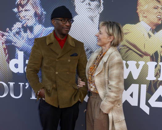 David Bowie: You re Not Alone Premiere at Lightroom in Kings Cross, London on 21 04 2026 Clint Dyer and Saskia Reeves attending the David Bowie: You re Not Alone Premiere at Lightroom in Kings Cross, London, United Kingdom, Credit:Cat Morley Avalon United Kingdom, London, Kings Cross  Copyright: xCatxMorleyx xAvalonx 1093395420