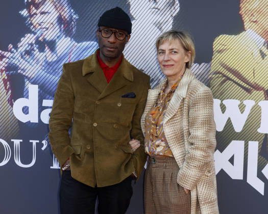 David Bowie: You re Not Alone Premiere at Lightroom in Kings Cross, London on 21 04 2026 Clint Dyer and Saskia Reeves attending the David Bowie: You re Not Alone Premiere at Lightroom in Kings Cross, London, United Kingdom, Credit:Cat Morley Avalon United Kingdom, London, Kings Cross  Copyright: xCatxMorleyx xAvalonx 1093395446