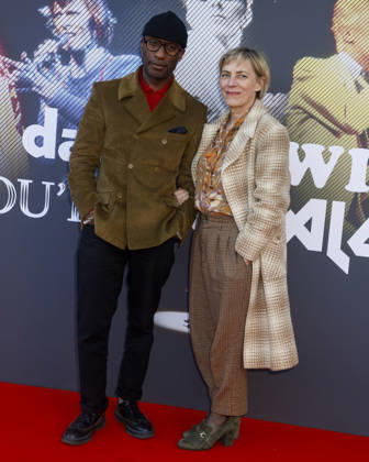 David Bowie: You re Not Alone Premiere at Lightroom in Kings Cross, London on 21 04 2026 Clint Dyer and Saskia Reeves attending the David Bowie: You re Not Alone Premiere at Lightroom in Kings Cross, London, United Kingdom, Credit:Cat Morley Avalon United Kingdom, London, Kings Cross  Copyright: xCatxMorleyx xAvalonx 1093395468