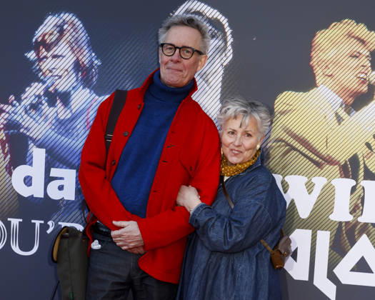 David Bowie: You re Not Alone Premiere at Lightroom in Kings Cross, London on 21 04 2026 Alex Jennings and Lesley Moors attending the David Bowie: You re Not Alone Premiere at Lightroom in Kings Cross, London, United Kingdom, Credit:Cat Morley Avalon United Kingdom, London, Kings Cross  Copyright: xCatxMorleyx xAvalonx 1093395597
