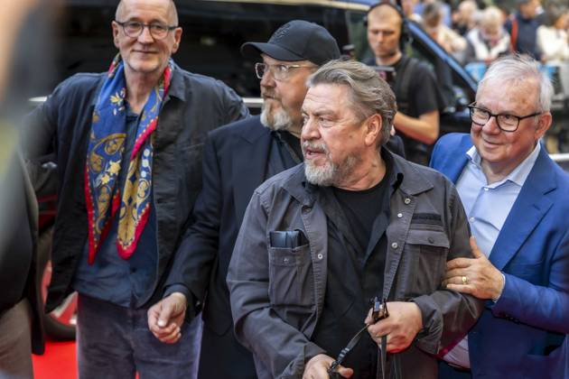 ABB 4VONHIER- Peter Lohmeyer (Schauspieler), Dietmar Bär Baer (Schauspieler), Armin Rohde (Schauspieler), Joachim Krol (Schauspieler) zu Gast auf dem roten Teppich bei der WDR TV Film Premiere Vier von Hier in der Lichtburg, Kinopremiere in Essen am 21.94.2026