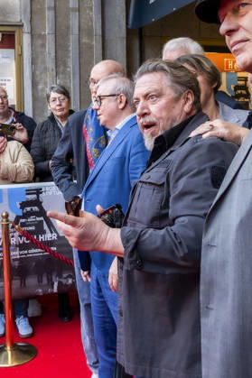 ABB 4VONHIER- Armin Rohde (Schauspieler), Joachim Krol, (Schauspieler zu Gast auf dem roten Teppich bei der WDR TV Film Premiere Vier von Hier in der Lichtburg, Kinopremiere in Essen am 21.94.2026