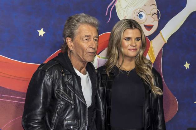 ABB MAFFAYBUCH - Peter Maffay und Frau Hendrikje Balsmeyer bei der Vorstellung Kinderbuchveroeffentlichung Der unerwuenschte Gast von Hendrikje Balsmeyer,mit einem Vorwort von Peter Maffay im Music Store Koeln am 21.02.2026 in Koeln