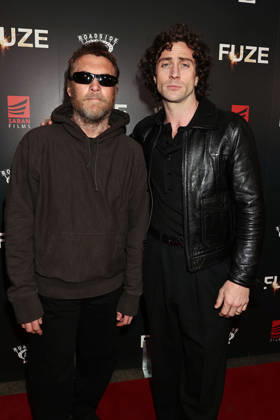 Red carpet at the New York special screening of Fuze at the Metrograph Featuring: Sam Worthington and Aaron Taylor-Johnson Where: New York, New York, United States When: 21 Apr 2026 Credit: Dave Allocca Starpix INSTARimages EDITORIAL USE ONLY. NOT FOR USE BY NEWSPAPERS BASED IN THE UK. Copyright: xx instar55634787