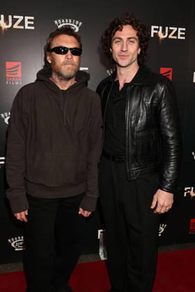 Red carpet at the New York special screening of Fuze at the Metrograph Featuring: Sam Worthington and Aaron Taylor-Johnson Where: New York, New York, United States When: 21 Apr 2026 Credit: Dave Allocca Starpix INSTARimages EDITORIAL USE ONLY. NOT FOR USE BY NEWSPAPERS BASED IN THE UK. Copyright: xx instar55634790