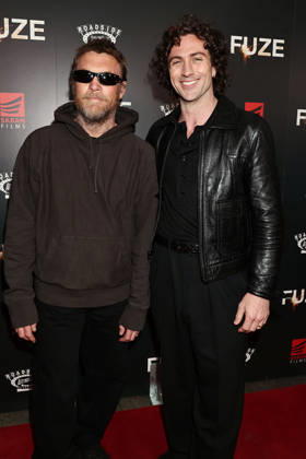 Red carpet at the New York special screening of Fuze at the Metrograph Featuring: Sam Worthington and Aaron Taylor-Johnson Where: New York, New York, United States When: 21 Apr 2026 Credit: Dave Allocca Starpix INSTARimages EDITORIAL USE ONLY. NOT FOR USE BY NEWSPAPERS BASED IN THE UK. Copyright: xx instar55634789