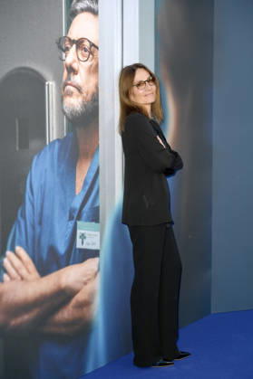 Maria Sole Tognazzi bei der Premiere der HBO Max-Serie In Utero im Cinema Barberini. Rom, 21.04.2026