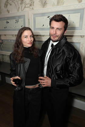 Sony Pictures Classics & The Cinema Society New York special screening of I Swear at Crosby Street Hotel Featuring: Cameron Moir and Guest Where: New York, New York, United States When: 21 Apr 2026 Credit: Marion Curtis StarPix for Sony Pictures Classics INSTARimages EDITORIAL USE ONLY. NOT FOR USE BY NEWSPAPERS BASED IN THE UK. Copyright: xx instar55635033