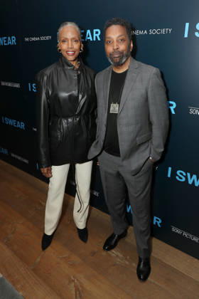 Sony Pictures Classics & The Cinema Society New York special screening of I Swear at Crosby Street Hotel Featuring: Coco Mitchell and Earl Davis Where: New York, New York, United States When: 21 Apr 2026 Credit: Marion Curtis StarPix for Sony Pictures Classics INSTARimages EDITORIAL USE ONLY. NOT FOR USE BY NEWSPAPERS BASED IN THE UK. Copyright: xx instar55635005