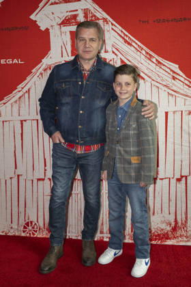 April 21, 2026, New York, New York, USA: TOM MORROW and LOGAN MORROW attend the Animal Farm Premiere at Regal Theater in New York. 21 April 2026 New York USA  - ZUMAa265 20260421_zep_a265_002 Copyright: xEricxAcquayex