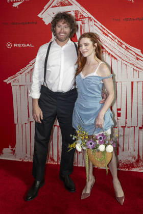 April 21, 2026, New York, New York, USA: T.J. MILLER and KATE MILLER attend the Animal Farm Premiere at Regal Theater in New York. 21 April 2026 New York USA  - ZUMAa265 20260421_zep_a265_009 Copyright: xEricxAcquayex