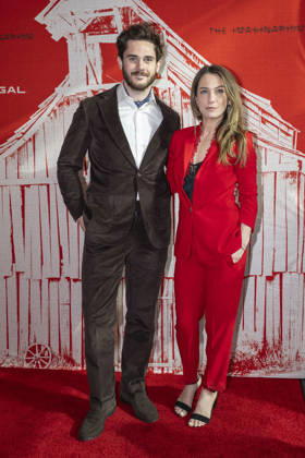 April 21, 2026, New York, New York, USA: ADAM NAGLE and TARA CASSANDRO attend the Animal Farm Premiere at Regal Theater in New York. 21 April 2026 New York USA  - ZUMAa265 20260421_zep_a265_014 Copyright: xEricxAcquayex