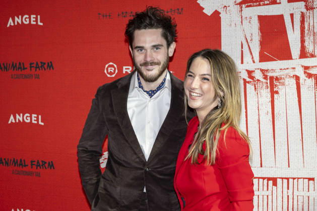 April 21, 2026, New York, New York, USA: ADAM NAGLE and TARA CASSANDRO attend the Animal Farm Premiere at Regal Theater in New York. 21 April 2026 New York USA  - ZUMAa265 20260421_zep_a265_015 Copyright: xEricxAcquayex