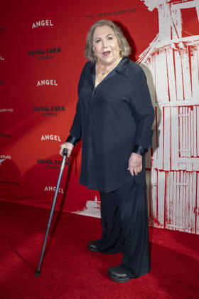 April 21, 2026, New York, New York, USA: KATHLEEN TURNER attends the Animal Farm Premiere at Regal Theater in New York. 21 April 2026 New York USA  - ZUMAa265 20260421_zep_a265_020 Copyright: xEricxAcquayex