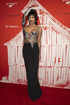 April 21, 2026, New York, New York, USA: LAVERNE COX attends the Animal Farm Premiere at Regal Theater in New York. 21 April 2026 New York USA  - ZUMAa265 20260421_zep_a265_064 Copyright: xEricxAcquayex