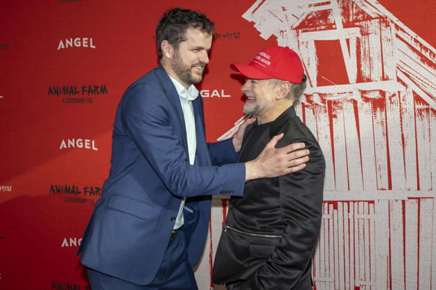 April 21, 2026, New York, New York, USA: ANDY SERKIS and JORDAN HARMON attend the Animal Farm Premiere at Regal Theater in New York. 21 April 2026 New York USA  - ZUMAa265 20260421_zep_a265_048 Copyright: xEricxAcquayex