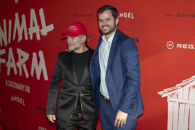 April 21, 2026, New York, New York, USA: ANDY SERKIS and JORDAN HARMON attend the Animal Farm Premiere at Regal Theater in New York. 21 April 2026 New York USA  - ZUMAa265 20260421_zep_a265_050 Copyright: xEricxAcquayex