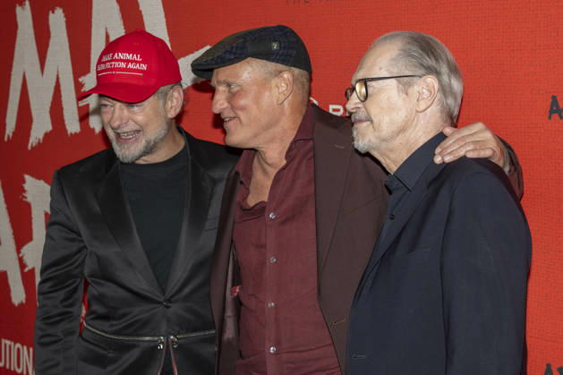 April 21, 2026, New York, New York, USA: ANDY SERKIS, WOODY HARRELSON and STEVE BUSCEMI attend the Animal Farm Premiere at Regal Theater in New York. 21 April 2026 New York USA  - ZUMAa265 20260421_zep_a265_077 Copyright: xEricxAcquayex