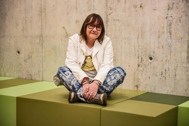 The writer Ali Smith gives a press conference in Barcelona for Sant Jordi The writer Ali Smith during a press conference, on April 22, 2026, in Barcelona, Catalunya Spain The writer will be tomorrow, Thursday April 23, the pregonera of the Sant Jordi festival in Barcelona 22 APRIL 2026 LITERATURE BOOK DAY Barcelona, Catalunya Barcelona, Catalunya Spain  Copyright: xAlbertoxParedesx 7460566
