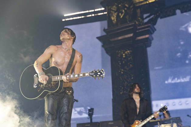 Yungblud performs live at Utilita Arena in Newcastle, UK, 21 April 2026 Yungblud performs live at Utilita Arena in Newcastle, UK, 21 April 2026., Credit:David Wala Avalon England, Tyne and Wear, Newcastle upopn Tyne  Copyright: xDavidxWalax xAvalonx 1093405250