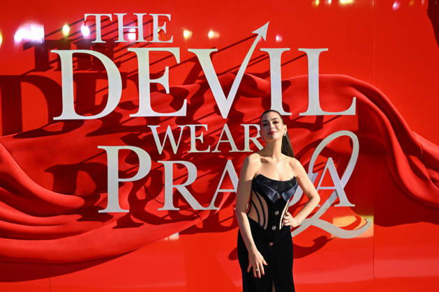 Celebrities attend the European Premiere of ˜The Devil Wears Prada 2™ at Leicester Square in London, England Featuring: Anne Hathaway Where: London, United Kingdom When: 22 Apr 2026 Credit: Cover Images EDITORIAL USE ONLY. NOT FOR USE BY NEWSPAPERS BASED IN THE UK. Copyright: xx coverimg55636534