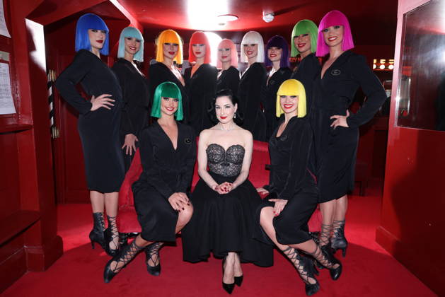 Exclusive - Dita Von Teese at Crazy Horse - Paris Exclusive - Dita Von Teese attend show at Crazy Horse , in Paris, France on April 22, 2026. Photo by Jerome Domine ABACAPRESS.COM Paris France  Copyright: xDominexJerome ABACAx
