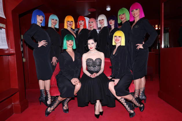 Exclusive - Dita Von Teese at Crazy Horse - Paris Exclusive - Dita Von Teese attend show at Crazy Horse , in Paris, France on April 22, 2026. Photo by Jerome Domine ABACAPRESS.COM Paris France  Copyright: xDominexJerome ABACAx