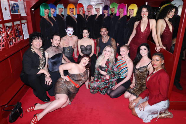 Exclusive - Dita Von Teese at Crazy Horse - Paris Exclusive - Dita Von Teese attend show at Crazy Horse , in Paris, France on April 22, 2026. Photo by Jerome Domine ABACAPRESS.COM Paris France  Copyright: xDominexJerome ABACAx