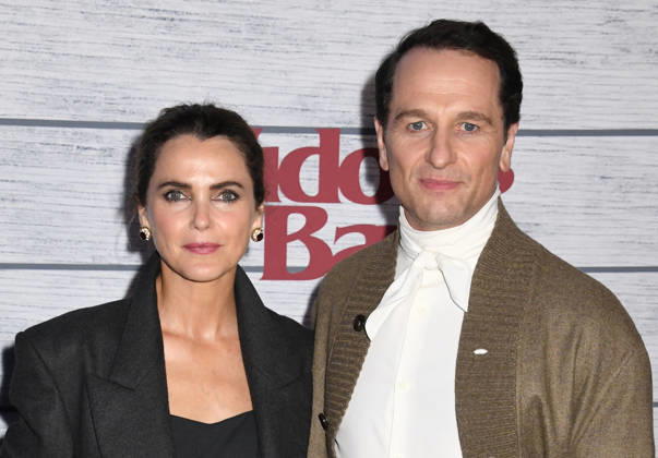 NEW YORK, NY- APRIL 22: Keri Russell and Matthew Rhys at Apple TV™s Widow s Bay Red Carpet Premiere on April 22, 2026 at Regal Union Square in New York City. Copyright: xmpi099 MediaPunchx