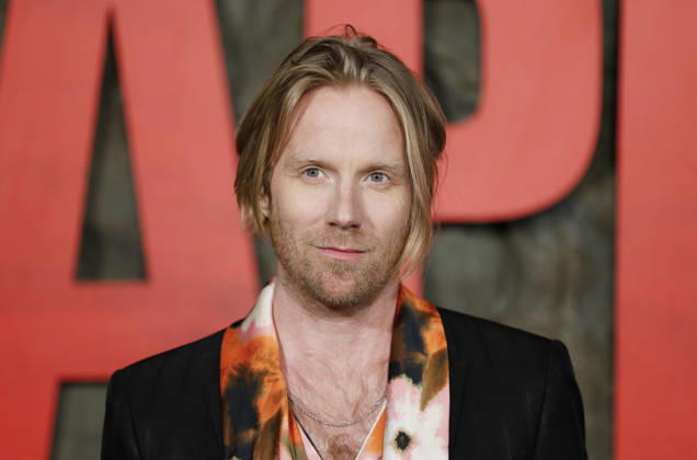 Högni Egilsson arrives on the red carpet at Netflix s APEX New York Premiere at The Paris Theater on Wednesday, April 22, 2026 in New York City.  NYP20260422220 JohnxAngelillo