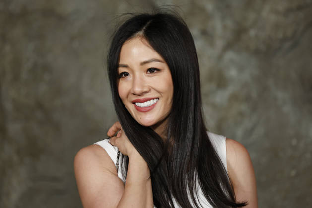 Constance Wu arrives on the red carpet at Netflix s APEX New York Premiere at The Paris Theater on Wednesday, April 22, 2026 in New York City.  NYP20260422224 JohnxAngelillo