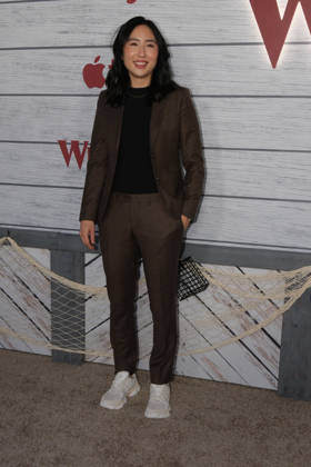 NEW YORK, NEW YORK - APRIL 22: Claudia Shin at Apple s Widow s Bay New York Premiere at Regal Union SKate O Flynn quare on April 22, 2026 in New York City. Credit: AdMedia USA  - ZUMAa123 20260422_zaa_a123_132 Copyright: xChrisxGonzalezx