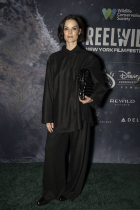 April 22, 2026, New York, New York, USA: JAIMIE ALEXANDER walks the green carpet on Earth Day to launch the REEL WILD New York Film Festival, hosted by The Wildlife Conservation Society at The Paley Center in New York. 22 April 2026 New York USA  - ZUMAa265 20260422_zep_a265_045 Copyright: xEricxAcquayex