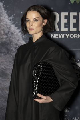 April 22, 2026, New York, New York, USA: JAIMIE ALEXANDER walks the green carpet on Earth Day to launch the REEL WILD New York Film Festival, hosted by The Wildlife Conservation Society at The Paley Center in New York. 22 April 2026 New York USA  - ZUMAa265 20260422_zep_a265_049 Copyright: xEricxAcquayex