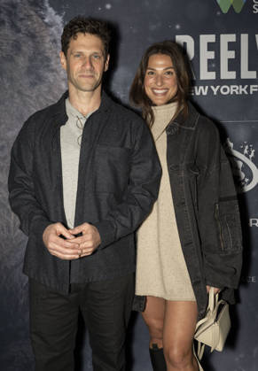 April 22, 2026, New York, New York, USA: JUSTIN BARTHA and LIA BARTHA walk the green carpet on Earth Day to launch the REEL WILD New York Film Festival, hosted by The Wildlife Conservation Society at The Paley Center in New York. 22 April 2026 New York USA - ZUMAa265 20260422_zep_a265_079 Copyright: xEricxAcquayex