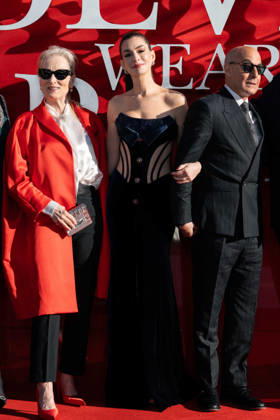 The Devil Wears Prada 2 European Premiere - Arrivals (L-R) Meryl Streep, Anne Hathaway, and Stanley Tucci attend The Devil Wears Prada 2 European Premiere inside Leicester Square on April 22, 2026 in London, England, Credit:Lounis Tiar Avalon United Kingdom, London, Leicester Square  Copyright: xLounisxTiarx xAvalonx 1093647565