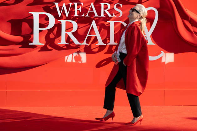 The Devil Wears Prada 2 European Premiere - Arrivals Meryl Streep attends The Devil Wears Prada 2 European Premiere inside Leicester Square on April 22, 2026 in London, England, Credit:Lounis Tiar Avalon United Kingdom, London, Leicester Square  Copyright: xLounisxTiarx xAvalonx 1093647578