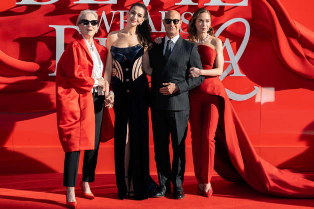 The Devil Wears Prada 2 European Premiere - Arrivals (L-R) Meryl Streep, Anne Hathaway, Stanley Tucci and Emily Blunt attend The Devil Wears Prada 2 European Premiere inside Leicester Square on April 22, 2026 in London, England, Credit:Lounis Tiar Avalon United Kingdom, London, Leicester Square  Copyright: xLounisxTiarx xAvalonx 1093647817