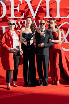 The Devil Wears Prada 2 European Premiere - Arrivals (L-R) Meryl Streep, Anne Hathaway, Stanley Tucci and Emily Blunt attend The Devil Wears Prada 2 European Premiere inside Leicester Square on April 22, 2026 in London, England, Credit:Lounis Tiar Avalon United Kingdom, London, Leicester Square  Copyright: xLounisxTiarx xAvalonx 1093648632