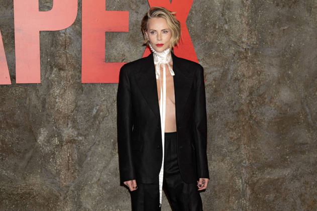 Charlize Theron bei der Premiere des Netflix-Films Apex im Paris Theatre. New York, 22.04.2026