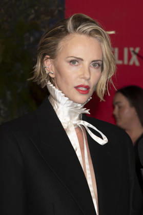 Charlize Theron bei der Premiere des Netflix-Films Apex im Paris Theatre. New York, 22.04.2026